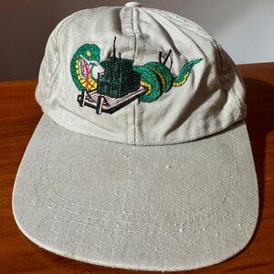 Anaconda (1997) - Movie Crew Wrap Gift - VTG Ball Cap Embroidered (Beige) - Rare